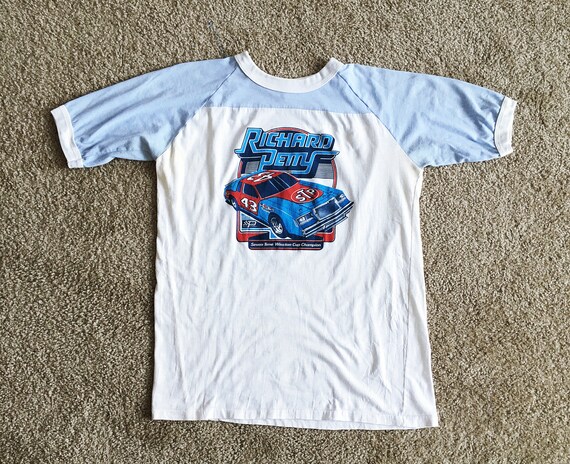 Richard Perry Vintage 1979 Ringer T Shirt Men's Wh