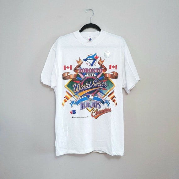 Toronto Blue Jays 1992 World Series Vintage Single Stitch T 