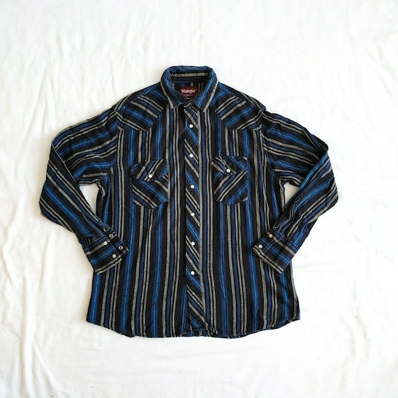 Wrangler Vintage Western Shirt Men's 