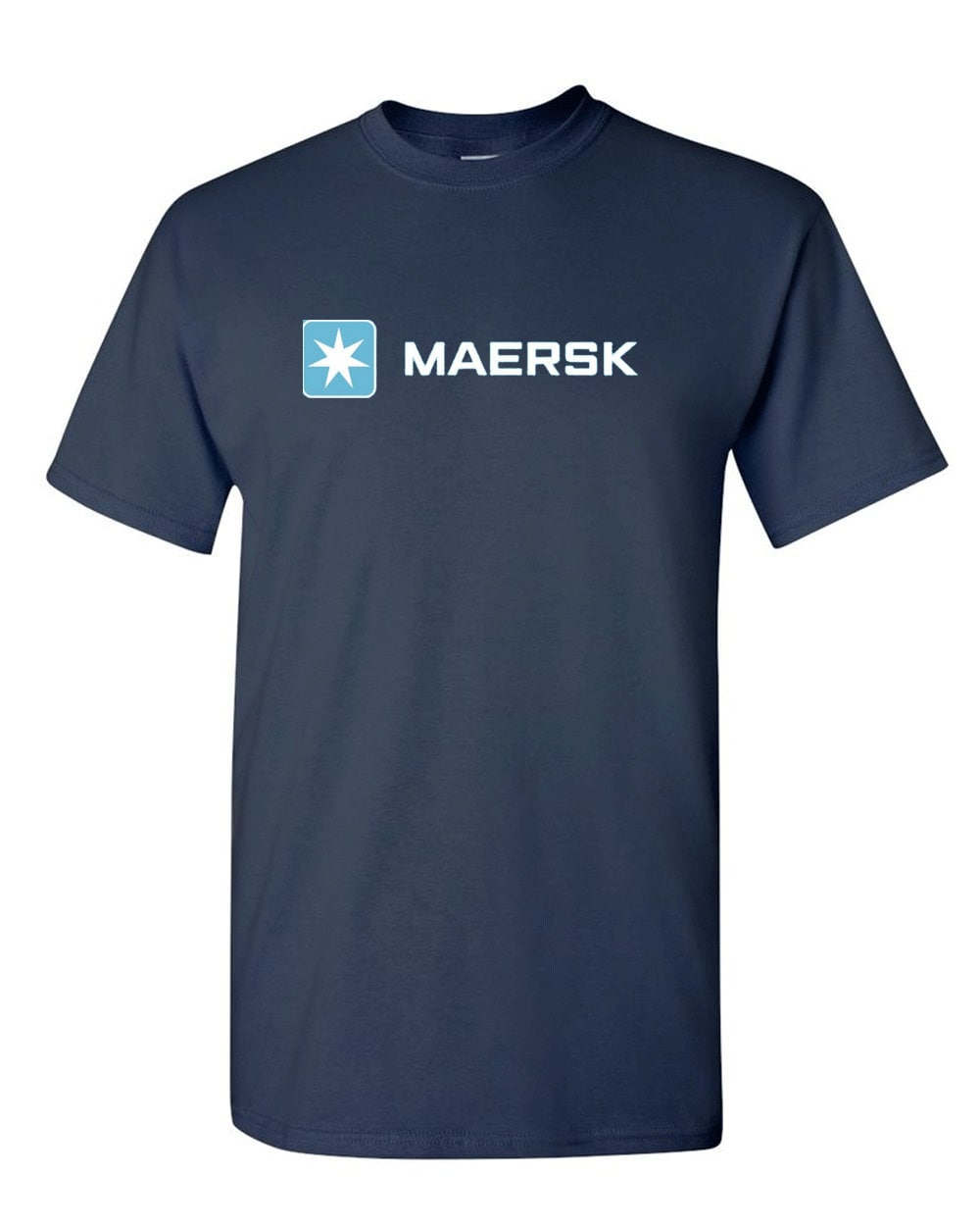 MAERSK Transport Logistics and Energy Logo T shirt Etsy