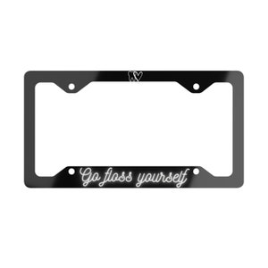 Dental Hygienist License Plate Frame
