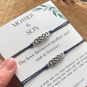 Friendship Bracelet Mum And Son Bracelet Mother And Son Bracelet