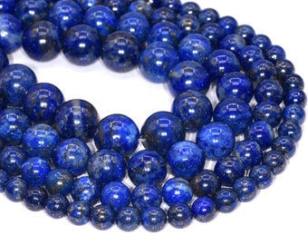 Coin Blue Lapis Lazuli Stone Beads For Jewelry Making Loose Beads Lot Strand 15"
