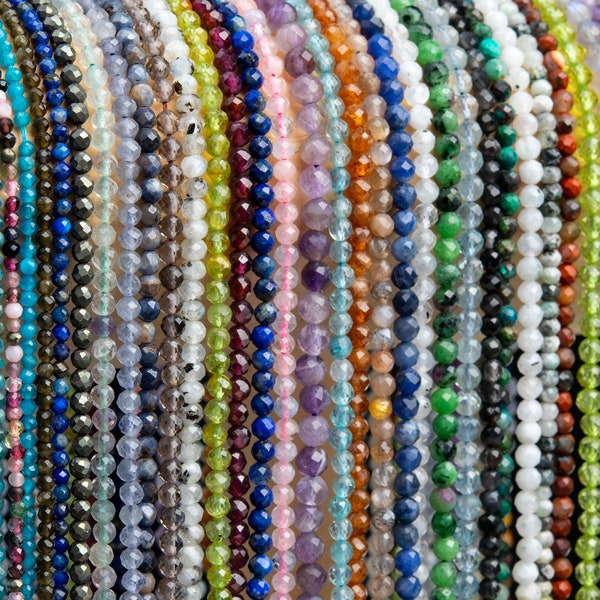 SALE-20 strands per set, Lowest Price USD 1.65 for each, Wholesale Beads Surprise Bag Semi-Precious Gemstone Beads For Jewelry Making