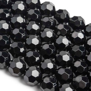 Genuine Natural Gemstone Micro Faceted Round Shape 10mm