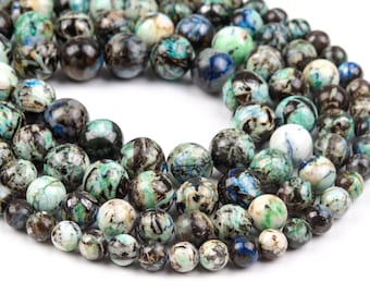 Genuine Natural Barite Loose Beads Peru Grade AAA Round Shape 6-7mm 8-9mm 9-10mm 10-11mm