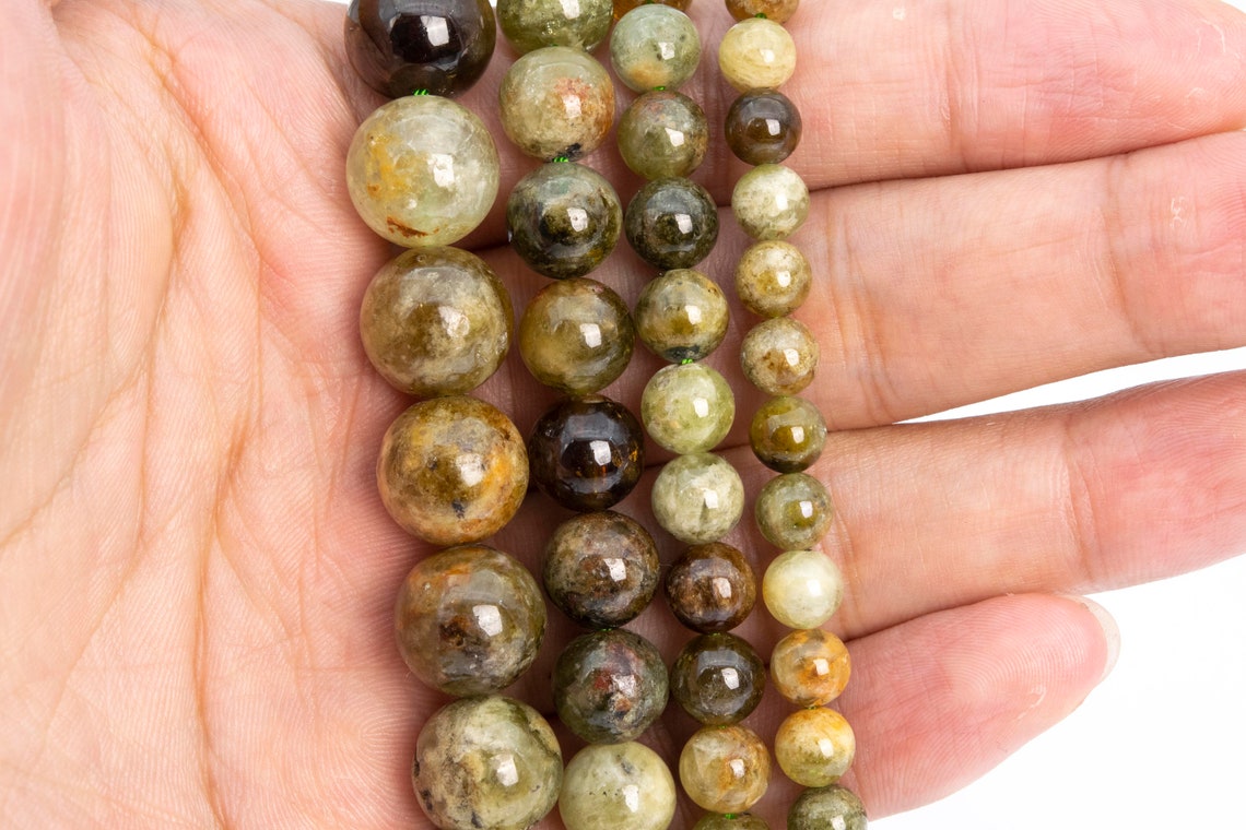 Genuine Natural Green Gemstone Loose Beads Africa Grade Etsy