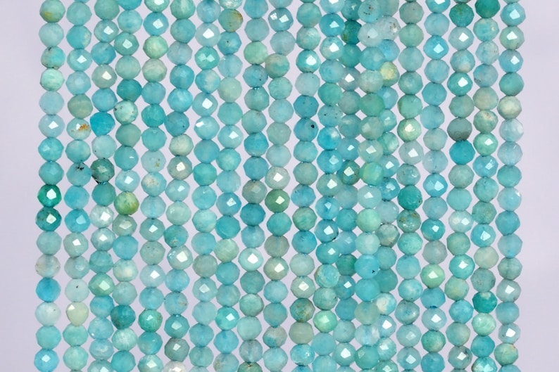 Genuine Natural Blue Green Amazonite Loose Beads Grade AAA - Etsy