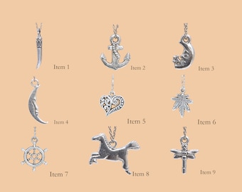 12 / 15 Pcs Antique Silver Charms DIY Jewelry Making