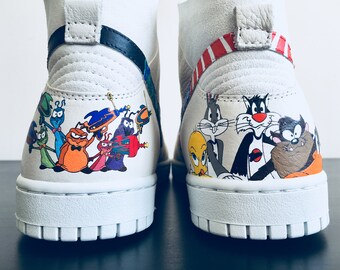 custom space jam shoes