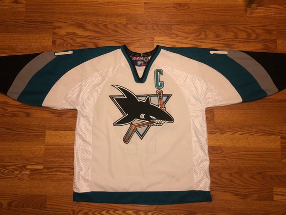 sj sharks throwback jersey