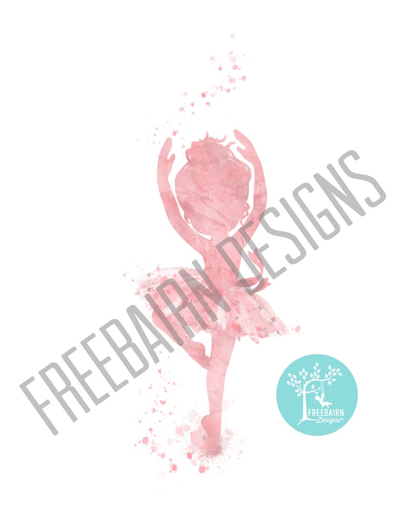 Ballerina Printable Wall Art Ballerina Print Set Ballerina Print Set of 3 Ballerina Prints for Nursery room decor dance
