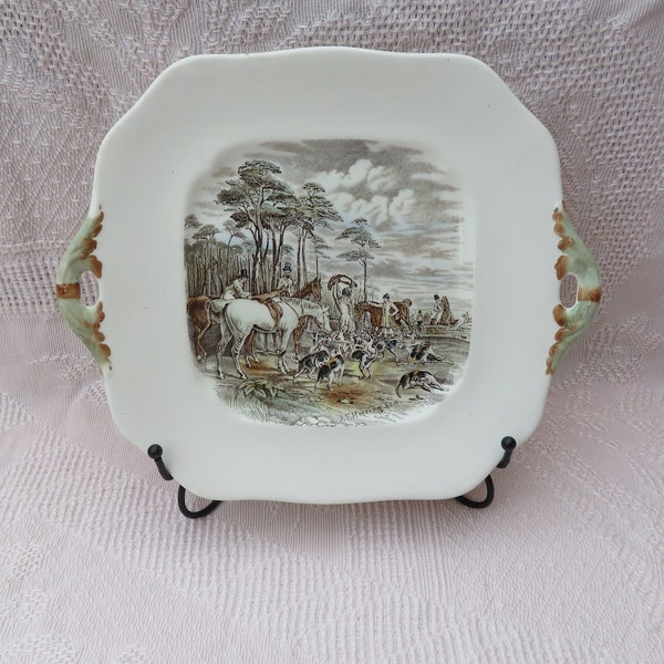 Spode Hunting Scene Etsy