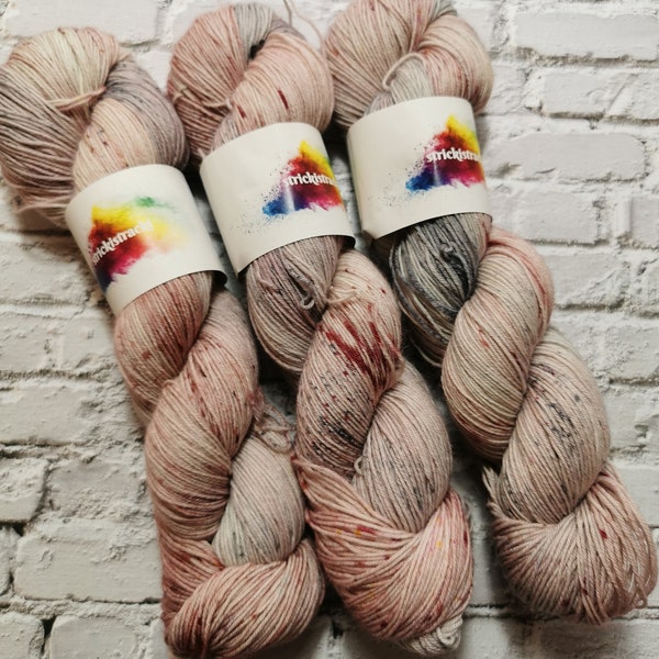 PLATINUM BFL - handgefärbte Sockenwolle