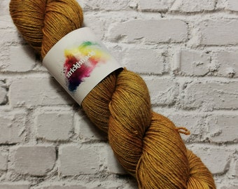MerinoSeideYak - handgefärbte Wolle
