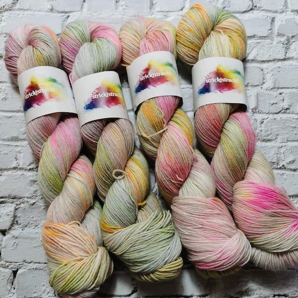 PLATINUM BFL - handgefärbte Sockenwolle