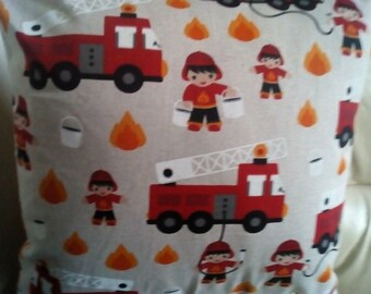 Fireman pillow | Etsy Fireman pillowcase | Etsy