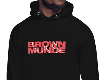 brown munde hoodie