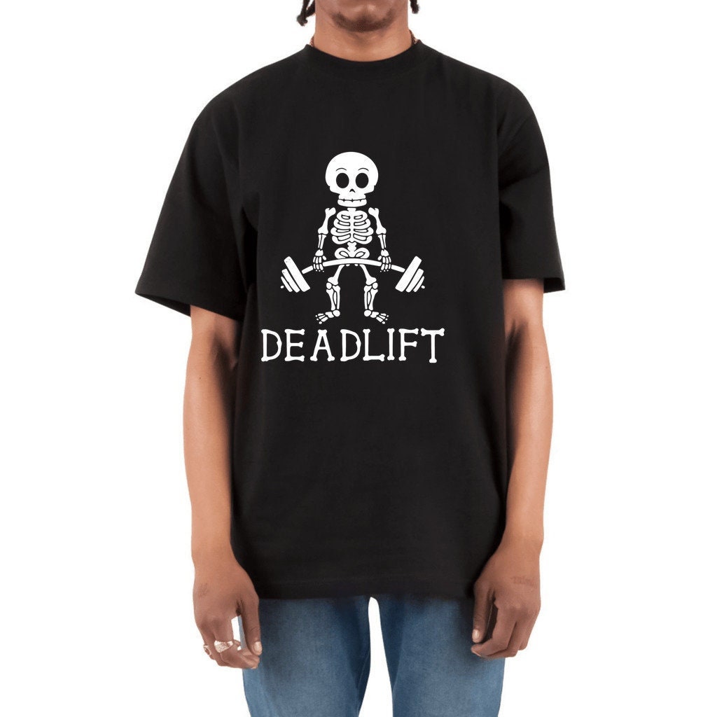 Deadlift Skeleton Max Heavyweight T-Shirt