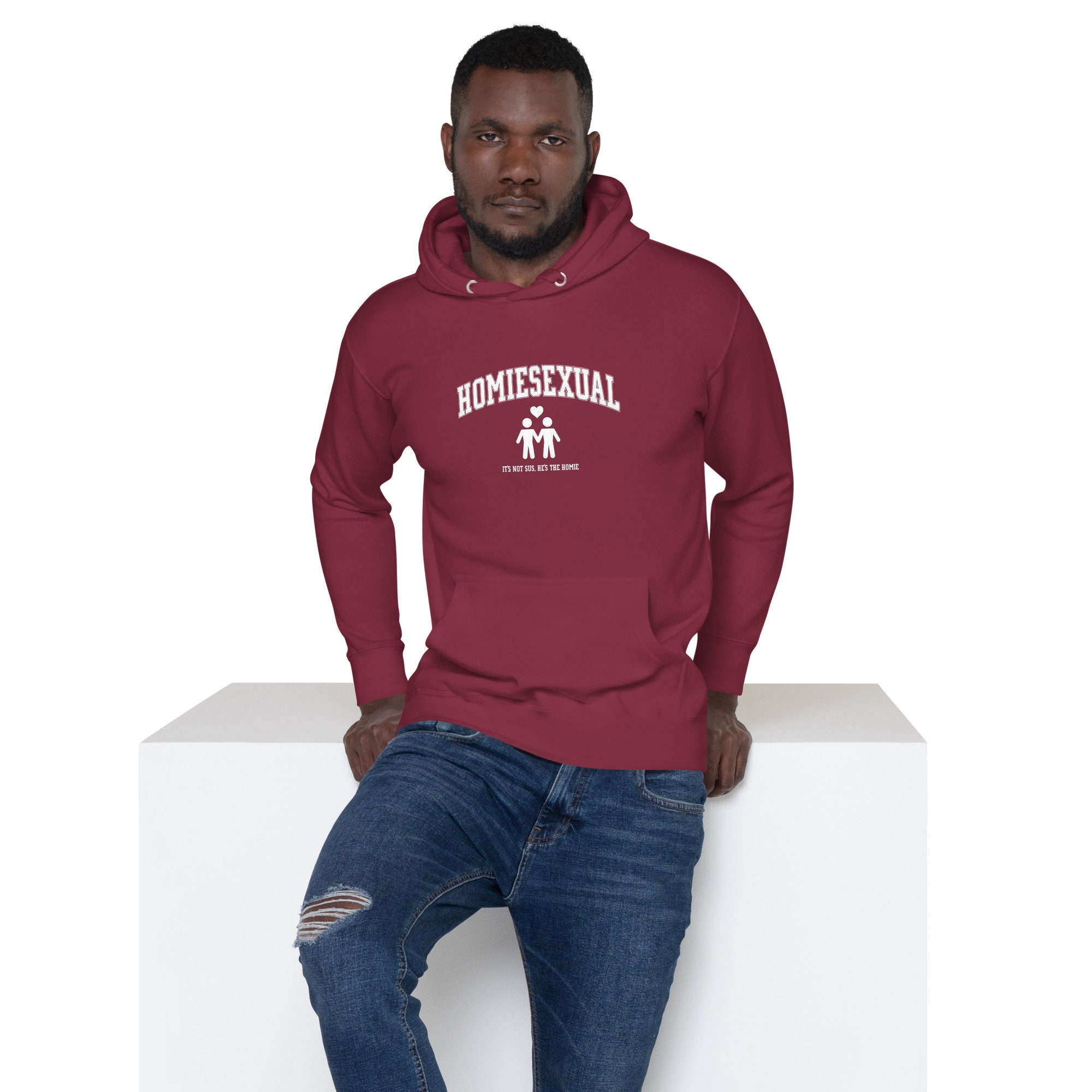 Homiesexual Hoodie - Etsy Denmark