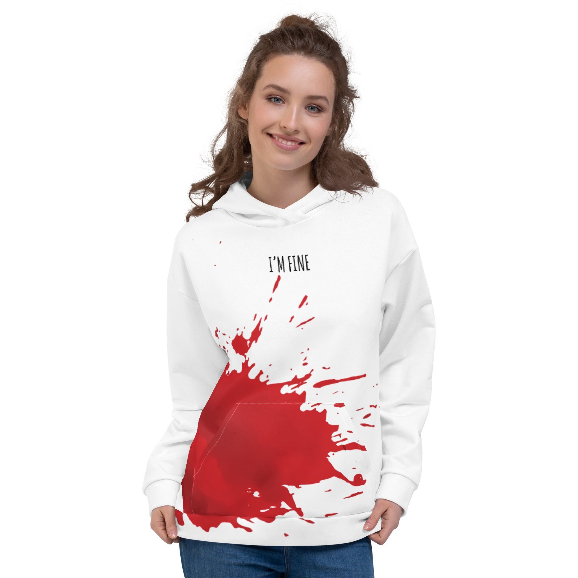Bloody Hoodie - Etsy