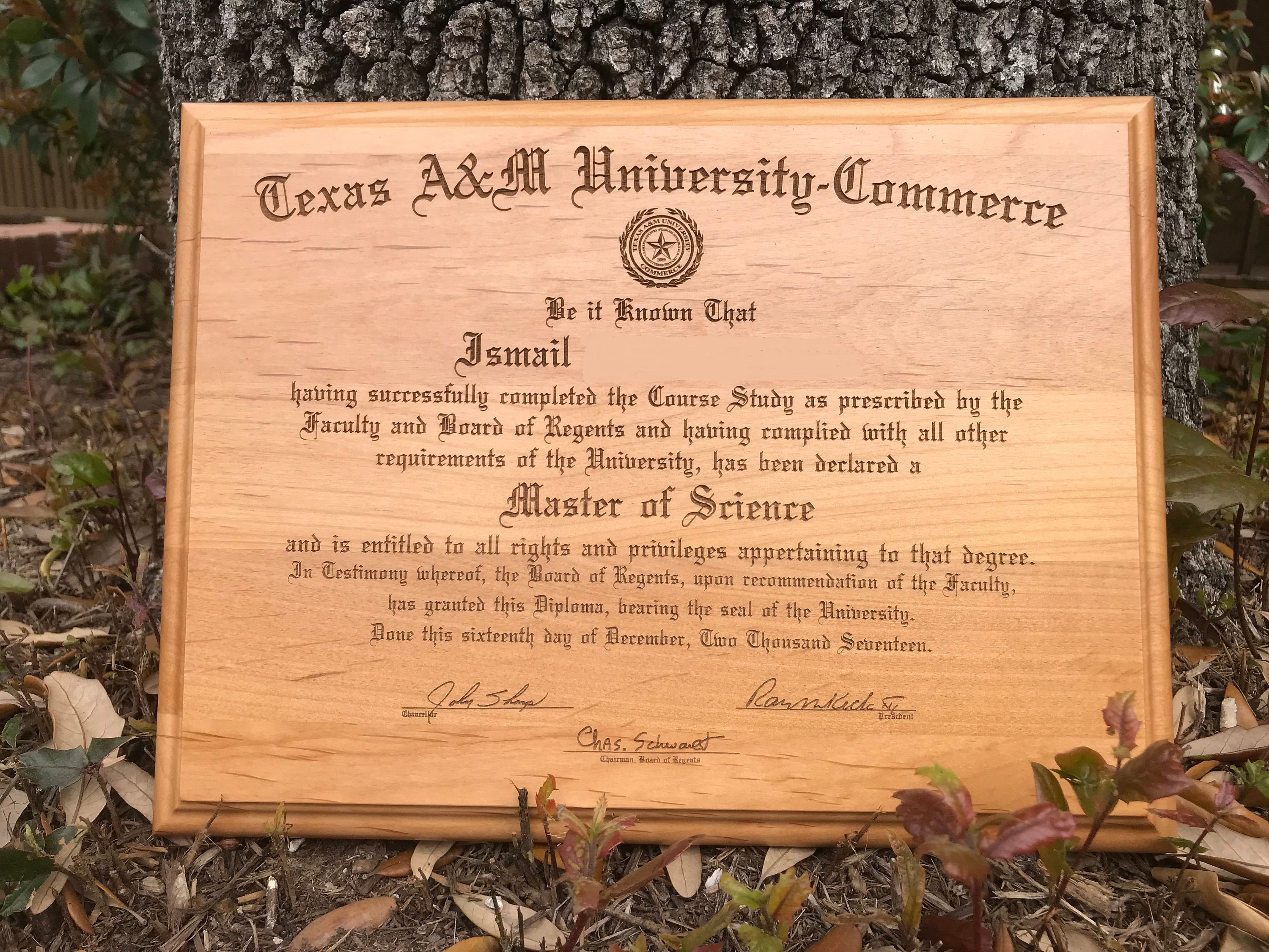9x12 Laser Engraved DiplomaCertificate Unique Diploma Etsy