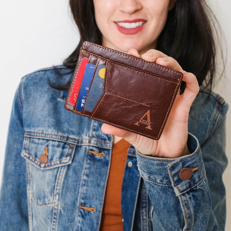 Monogrammed wallet