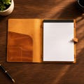 Leather Business Portfolio Personalized, Leather journal Large, Leather Padfolio with Business Card Holder, Graduation Gift