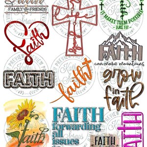 Faith 02 word art