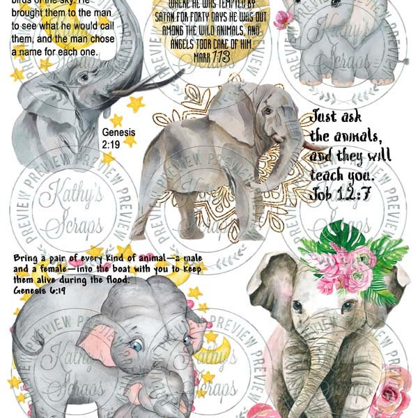 Elephants -Biblical references