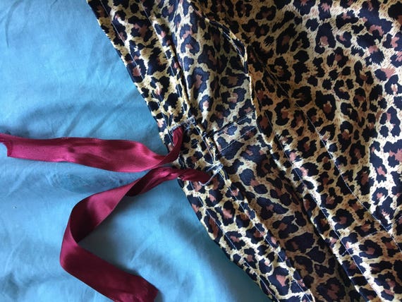 Pantalon imprimé léopard léopard imprimé soyeux fait à la main 6a1bba Pantalon imprimé léopard léopard imprimé soyeux fait à la main 6a1bba