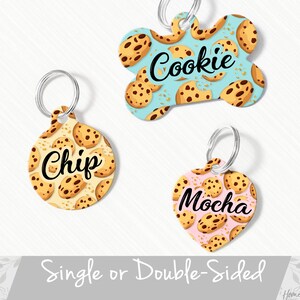 Cookie dog tag on sale