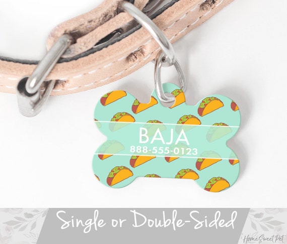 taco dog tag