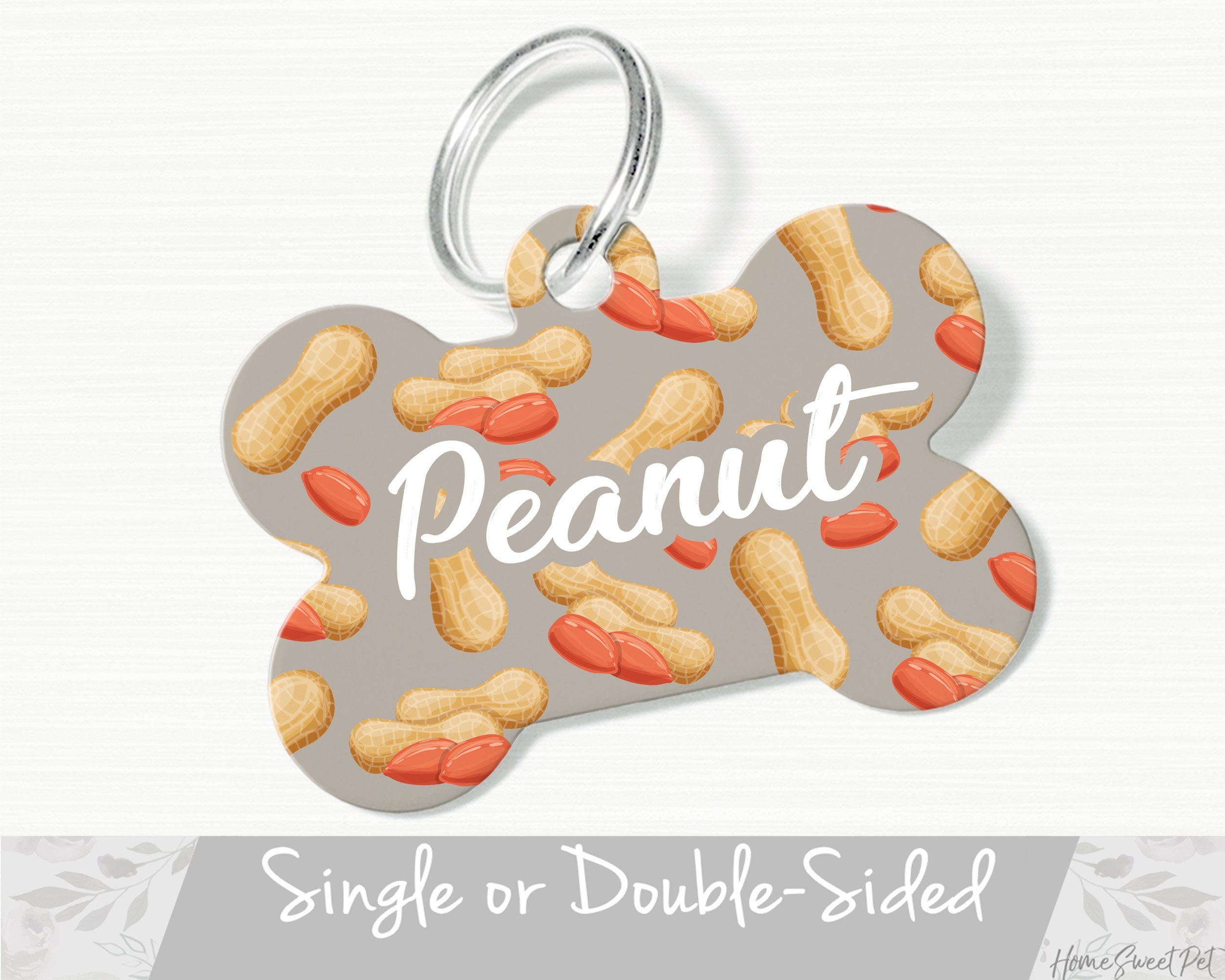Peanut shaped #5 Metal Zipper pull with slider - Nickel Silver, Made in  Korea (ZIPPPERS 1)