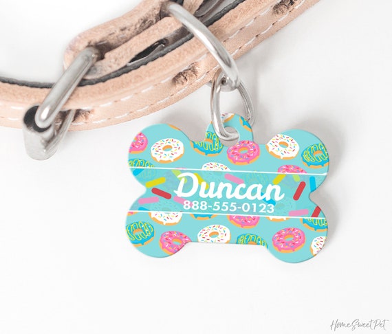 Donut 2025 dog tag