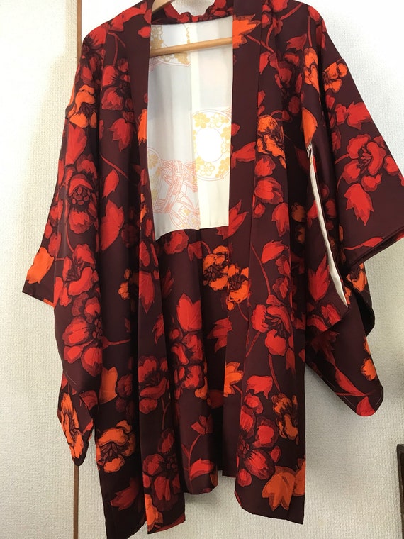 kimono gaun(flowers)