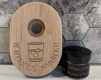 Personalisierte Whisky Raucher Kit - Geschenk für Whisky Liebhaber, Cocktail Raucher Kit Altmodischer Raucher