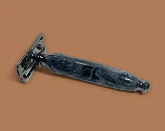 Handgemachter Rasierhobel, Double Edge Rasierer, Geschenk für Papa