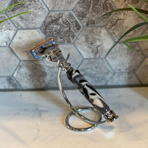 Handmade Razor Handle, Gillette Fusion Razor, Urban Camo, Gift for Dad