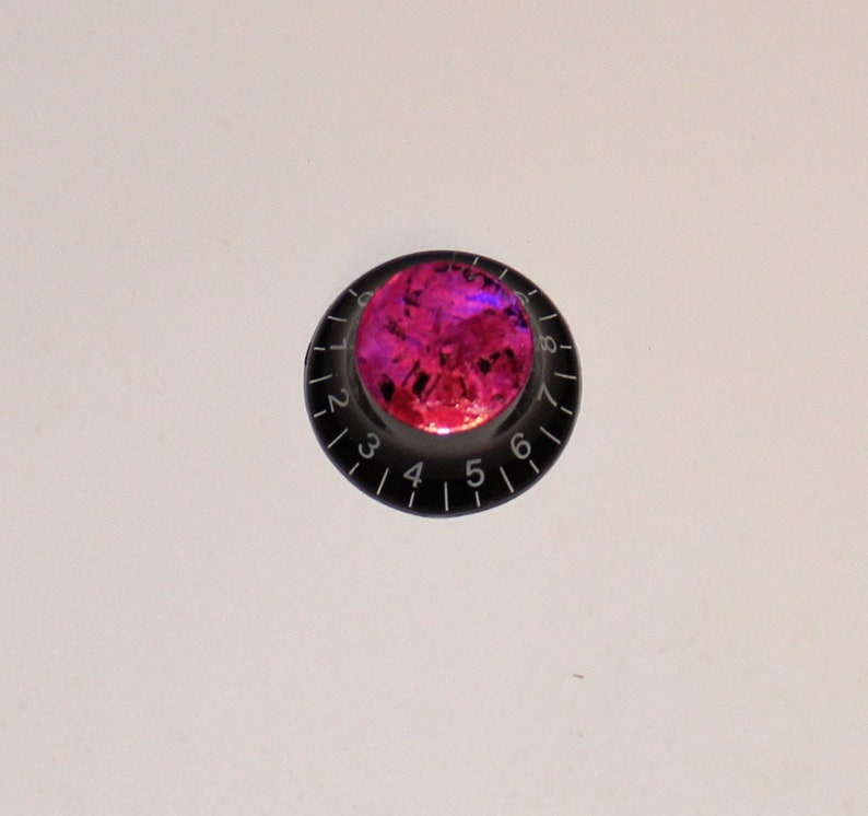 1 Custom Guitar Top Hat Bell Knob Fender Strat Style Black W/ Etsy