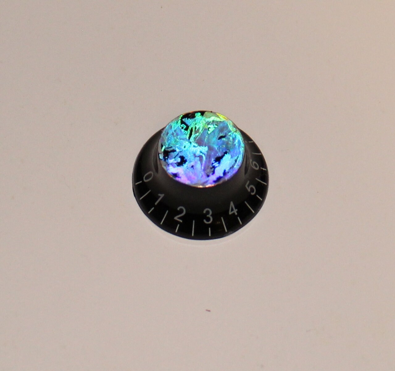 1 Custom Guitar Top Hat Bell Knob Fender Strat Style Black W/ Etsy