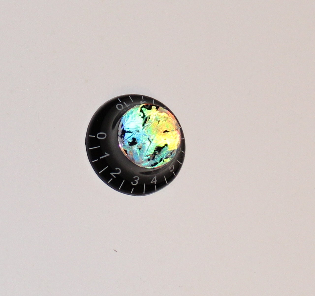 1 Custom Guitar Top Hat Bell Knob Fender Strat Style Black W/ Etsy