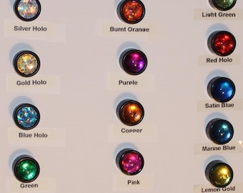 Custom Color Guitar Speed Knob: Glass Top, Grip Ring