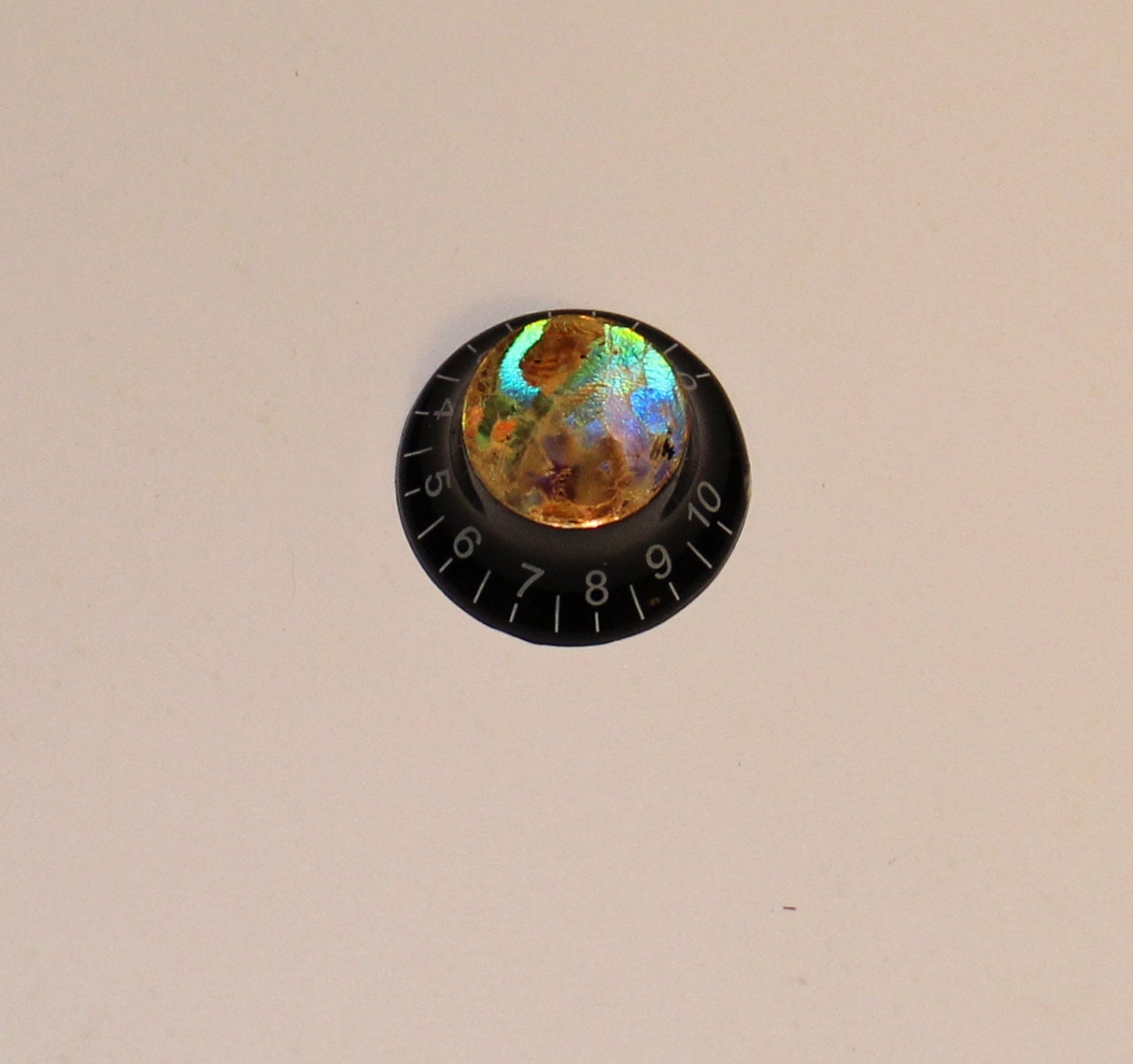 1 Custom Guitar Top Hat Bell Knob Fender Strat Style Black W/ Etsy