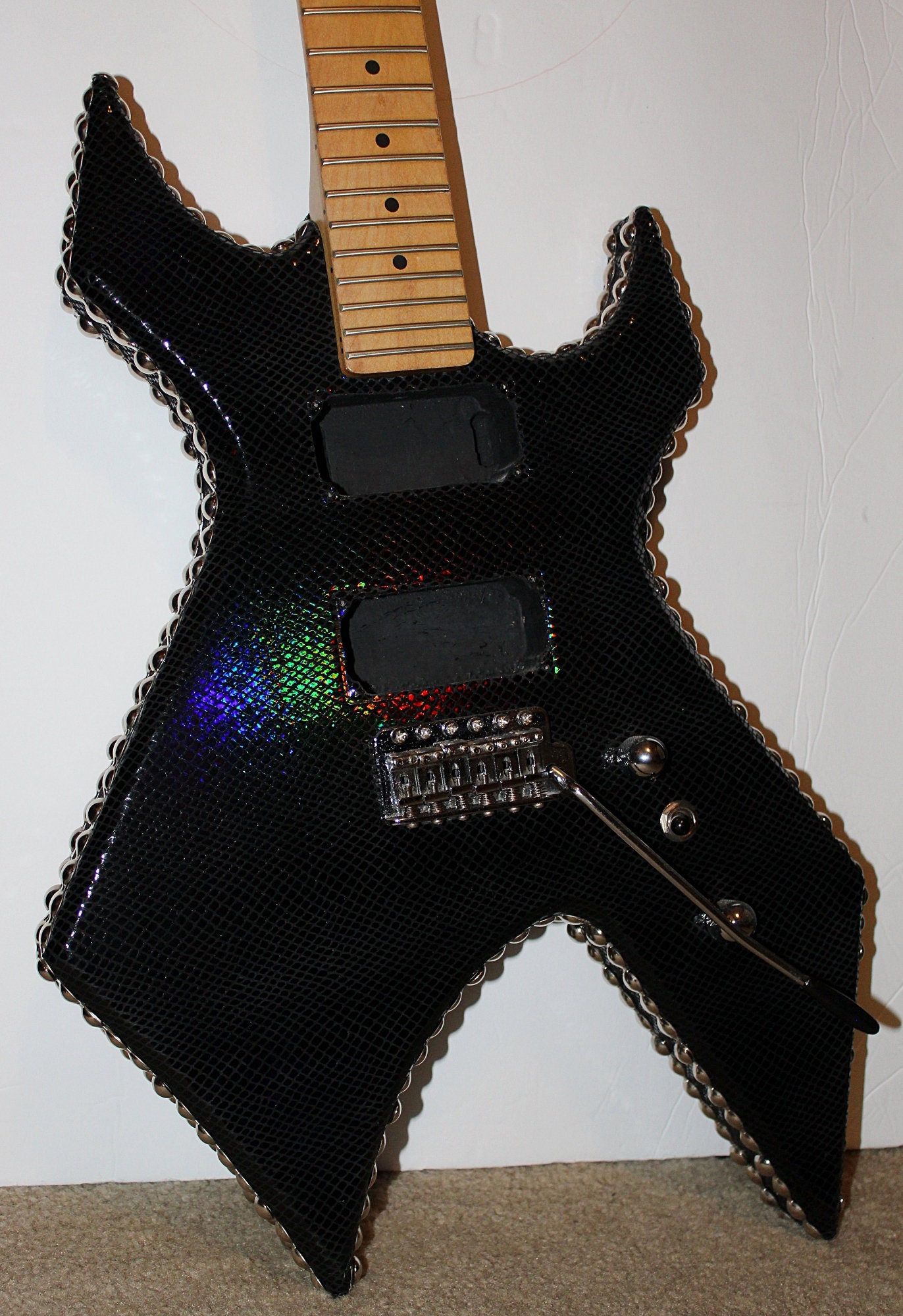 PDF Stranger Things Inspired Eddie Munson Warlock Guitar Purse -  in  2023