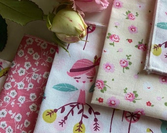 Eco-friendly washable cotton cloth handkerchiefs
