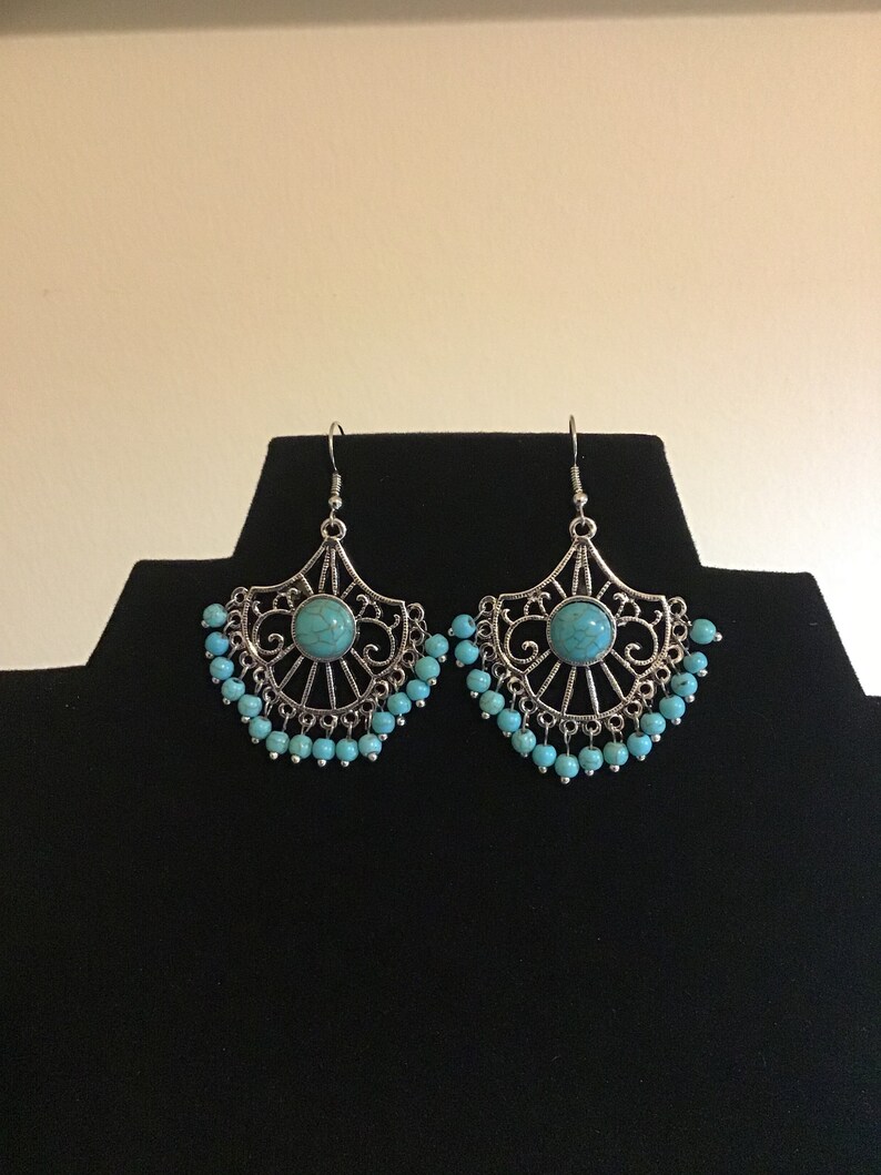 Bohemian Turquoise Earrings