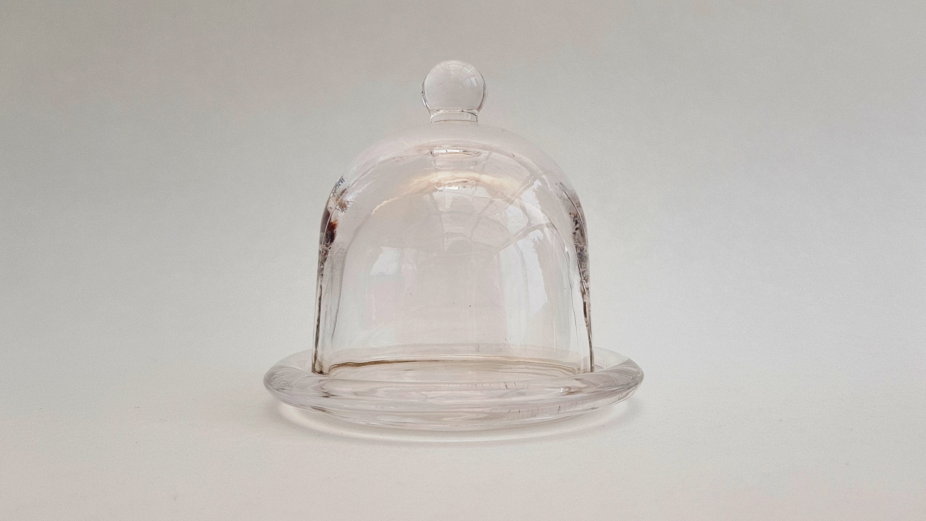 Glass Dome Cloche Bell Jar Candle Holder Wedding Favor Etsy UK