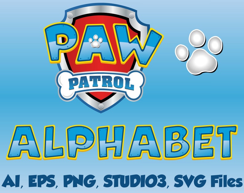 Download Paw patrol Alphabet Inspired alphabet By ©Disney capital ...
