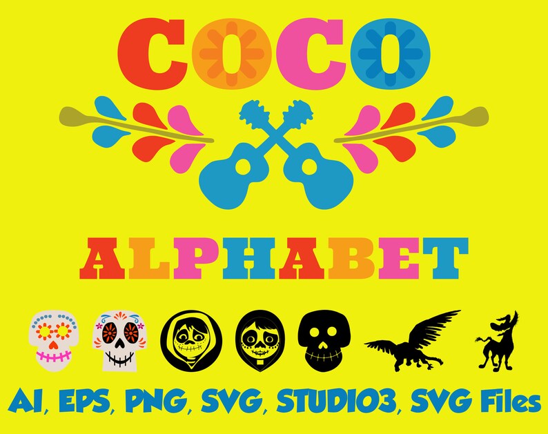 Free Free Disney Coco Svg Free SVG PNG EPS DXF File